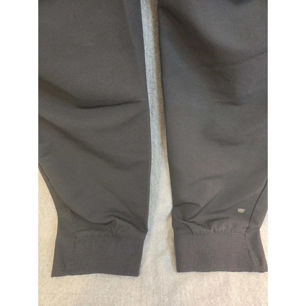 Mack Weldon Pants‎ Mens L Black Jogger Performance Stretch Elastic Waist Logo